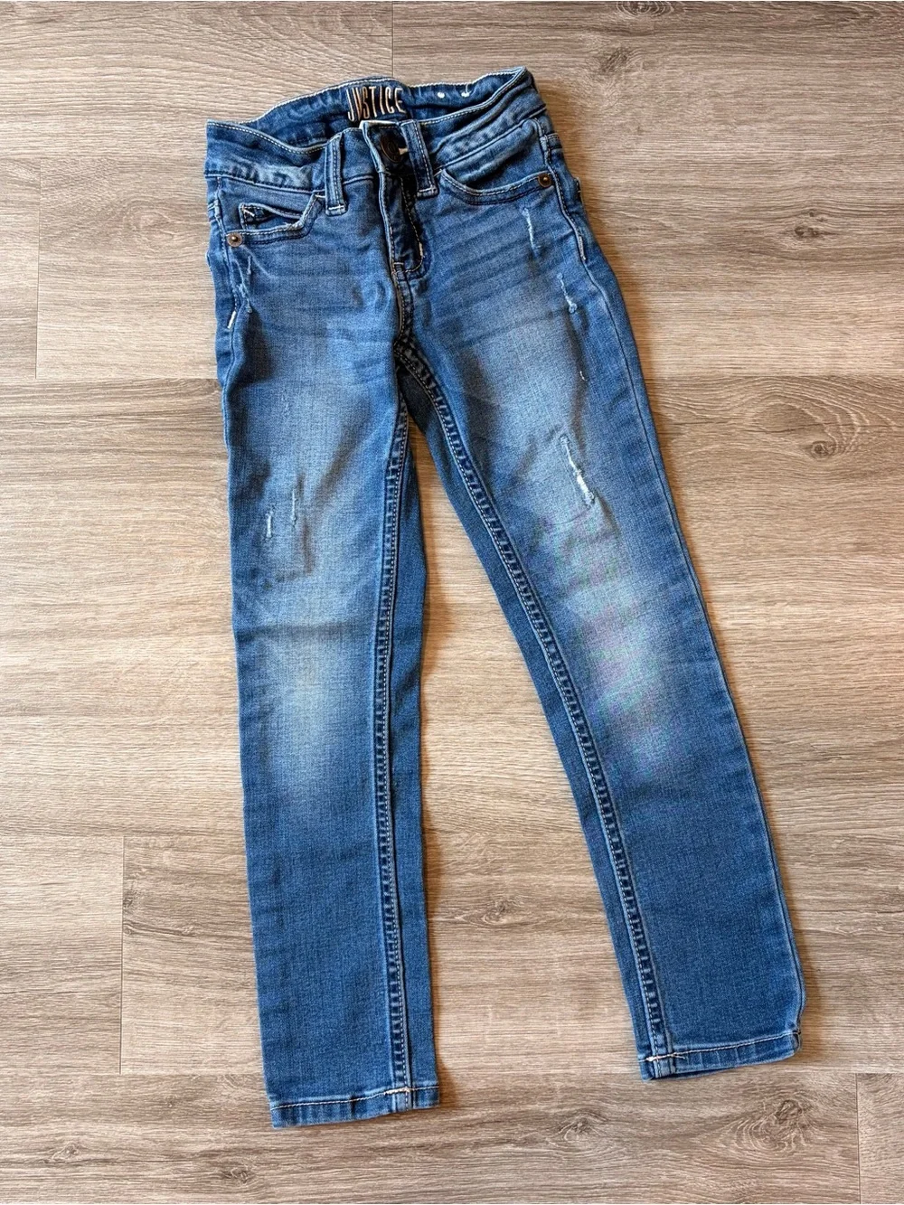 Justice girls denim jeans